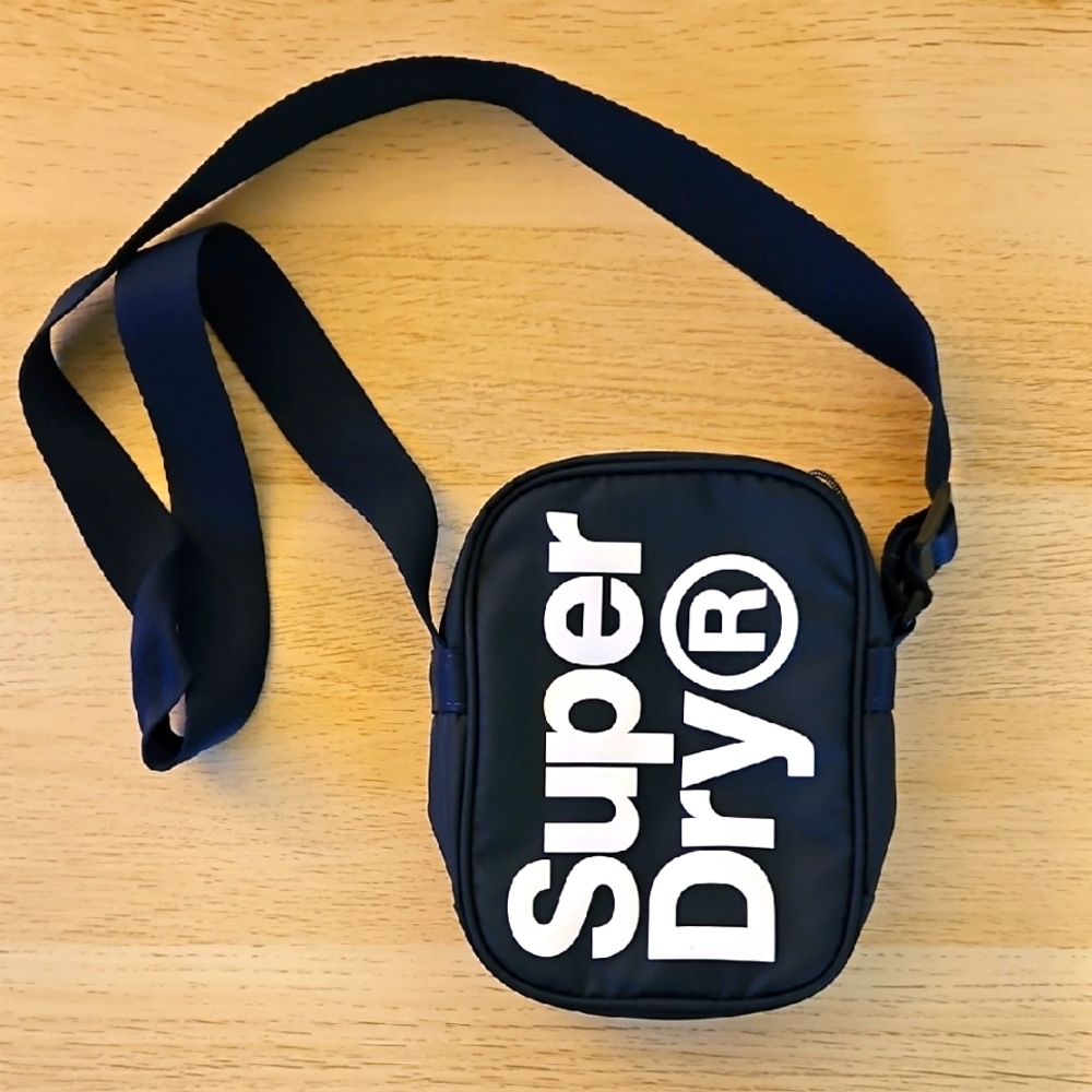 SuperDry Dark Blue Crossbody Bag